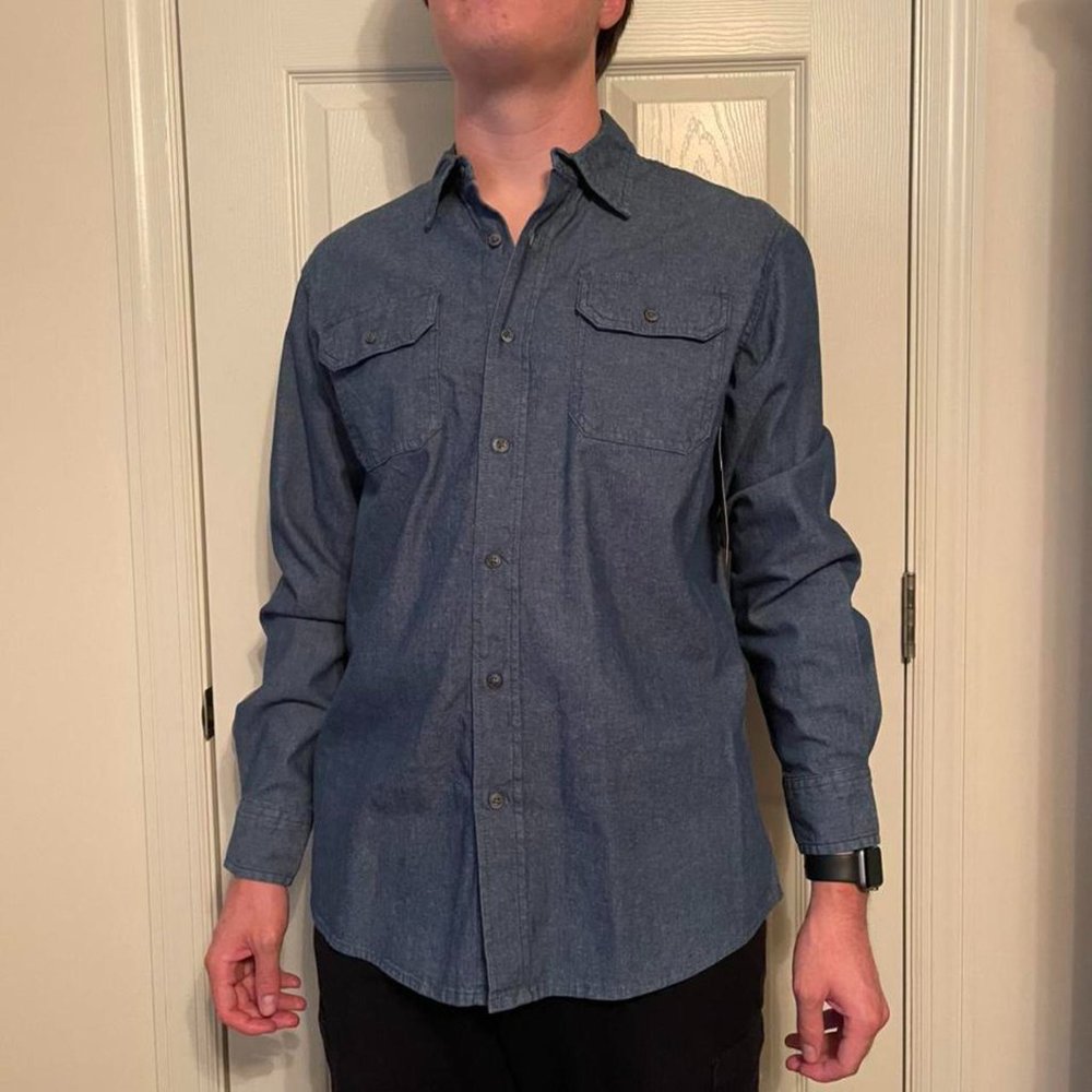 Wrangler denim long-sleeve shirt